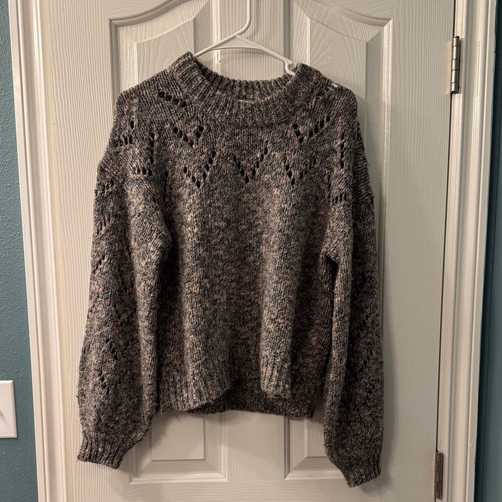 Madewell Charcoal Knit Sweater